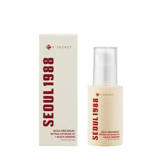 K‑SECRET - SEOUL 1988 Serum: Retinal Liposome 2% + Black Ginseng (Original)