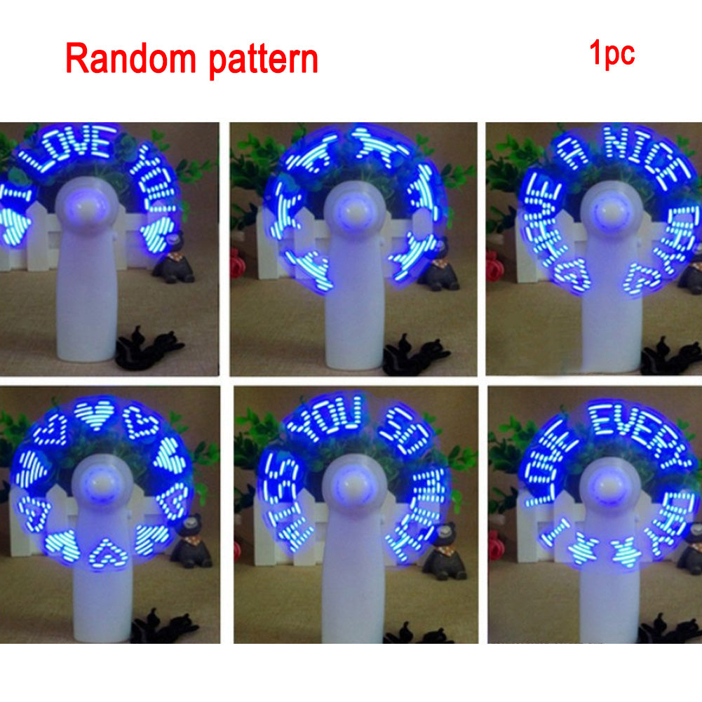 Handheld Flashing Fan