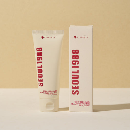 K‑SECRET - Seoul 1988 Cream Snail Mucin 93% + Rice (Original)