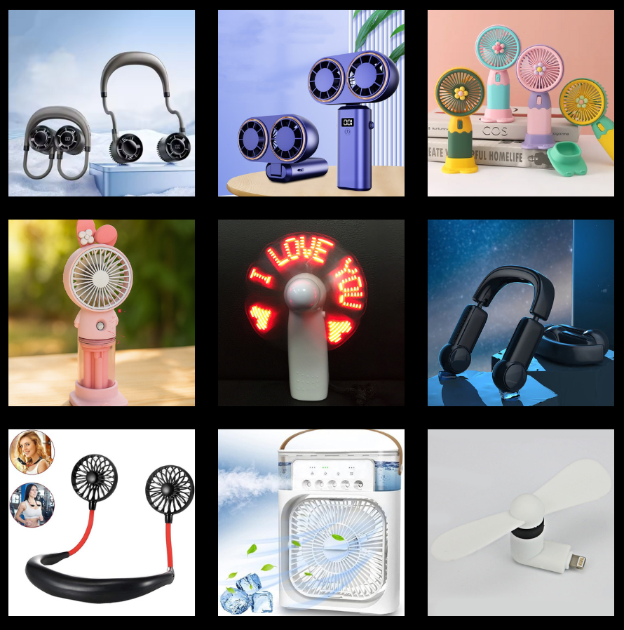 Mini and Portable Fans